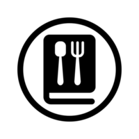diseño de icono de restaurante png