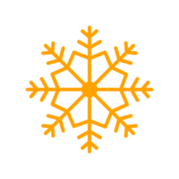 fiocco di neve linea arte icona png