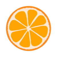 tranche d'orange png