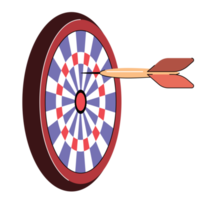 darts en darts bord png