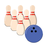 bowling strike isolated png