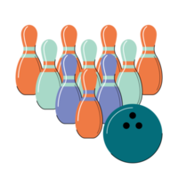 bowlingstreik isoliert png