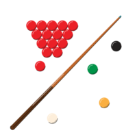snooker pool billiard balls isolated png