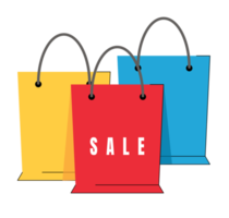 shopping bags isolated png