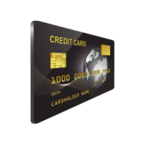 black credit card png