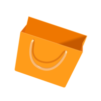 Shopping bag outline icon. 19898075 PNG