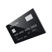 tarjeta de crédito negra png
