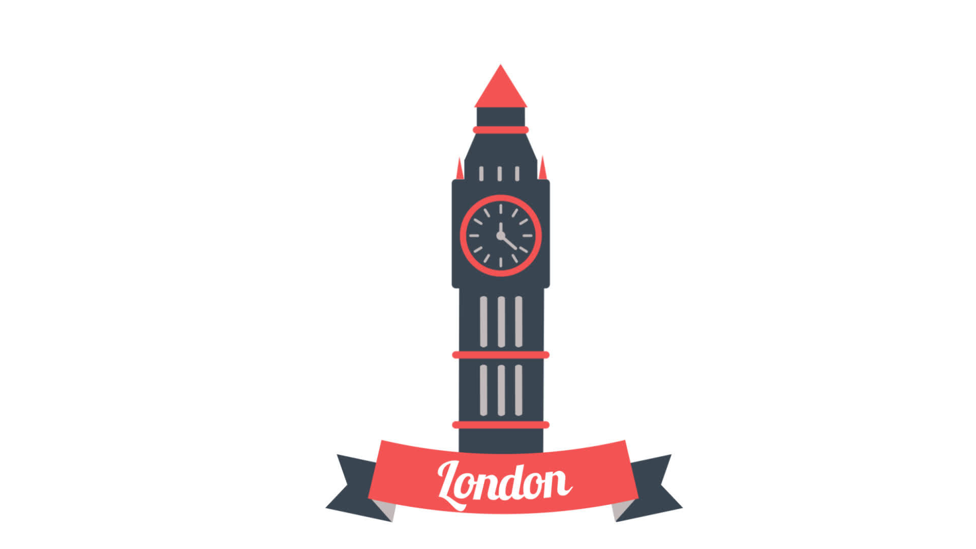 london landmark scene icon of nice animated for your explainer , landing  page, web videos easy to use with Transparent Background . HD Video Motion  Graphic Animation Free Video 17745146 Stock Video at Vecteezy