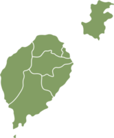 doodle freehand drawing of sao tome map. png