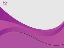 Abstract wave gradient shape Background vector