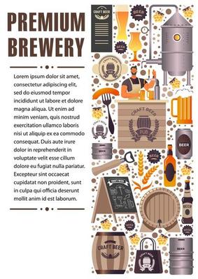Premium brewery, craft beer made for pubs and bars