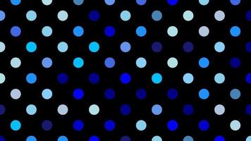 blue color polka dots over black grey background vector