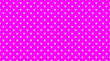 triángulos de color blanco sobre fondo violeta fucsia vector