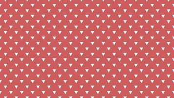 white color triangles over indian red background vector