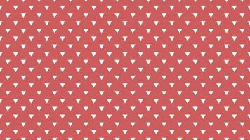 white color triangles over indian red background vector