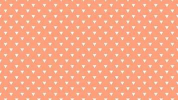 white color triangles over light salmon red background vector