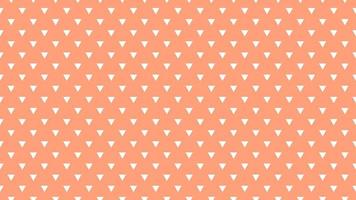 white color triangles over light salmon red background vector