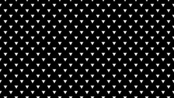 white color triangles over black background vector