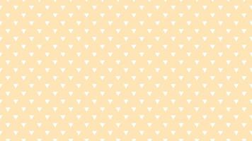 white color triangles over moccasin yellow background vector