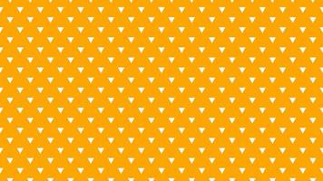 white color triangles over orange background vector