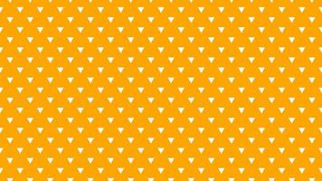 white color triangles over orange background vector