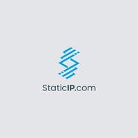 initial S for symbol tech, internet, system, Artificial Intelligence and computer. inspiration logo design modern. vector