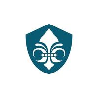 Fleur de lis vector icon design