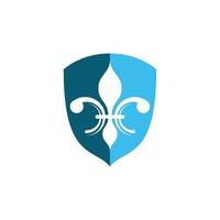 Fleur de lis vector icon design