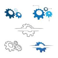 Gear icon vector illustration design template