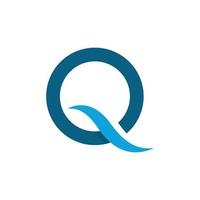 Q Letter icon vector