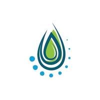 Water drop Logo Template vector