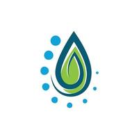 Water drop Logo Template vector