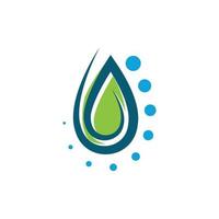 Water drop Logo Template vector