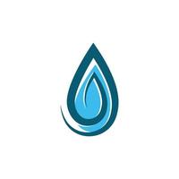 vector de plantilla de logotipo de gota de agua