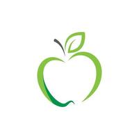 healthy apple vector design icon