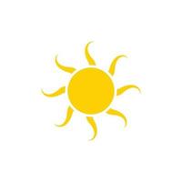 Sun Vector illustration Icon