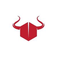 Taurus Logo Template vector icon illustration design