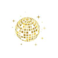 Disco ball vector icon illustration