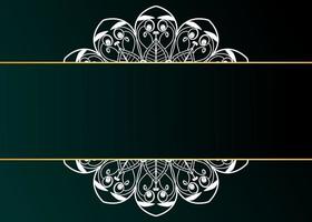 Luxury ornamental mandala background with arabic islamic east pattern style vector