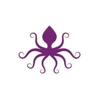 octopus vector icon illustration