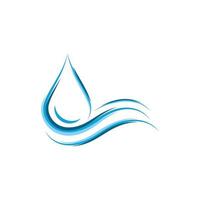 vector de plantilla de logotipo de gota de agua