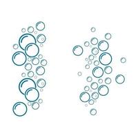 Bubble water vector illustration