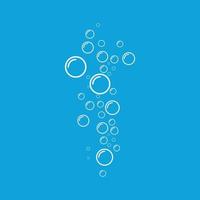 Bubble water vector illustration