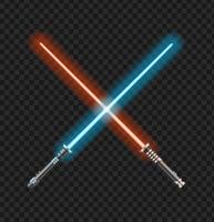 Realistic 3d Detailed Color Jedi Knights Cross. Vector