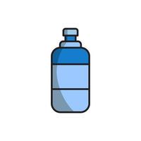 Plantillas de diseño de vectores de iconos de botellas de agua