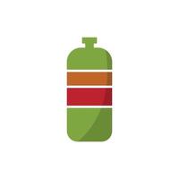 Plantillas de diseño de vectores de iconos de botellas de agua