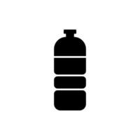 Plantillas de diseño de vectores de iconos de botellas de agua