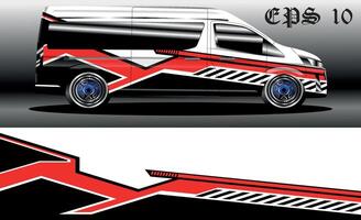 racing background vector for camper van car wraps and more