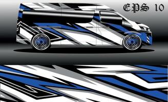 racing background vector for camper van car wraps and more