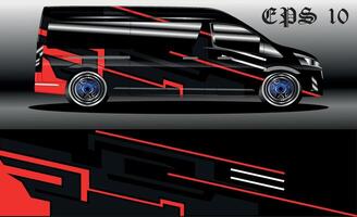 racing background vector for camper van car wraps and more